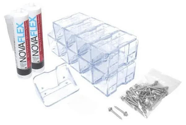 Arrêt-neige en polycarbonate IceJax II – Garde uniquement (Stock canadien)
