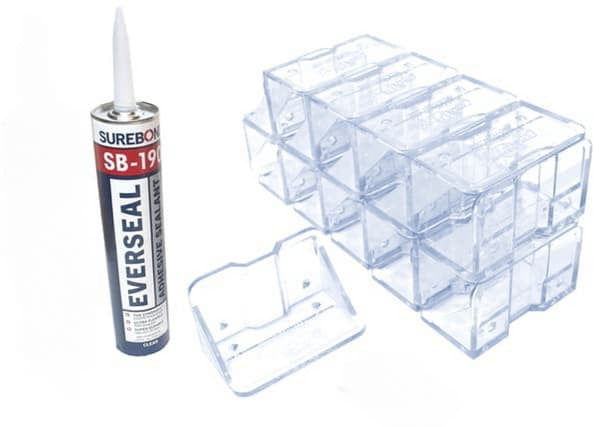 Arrêt-neige en polycarbonate IceJax II – Garde uniquement (Stock canadien)