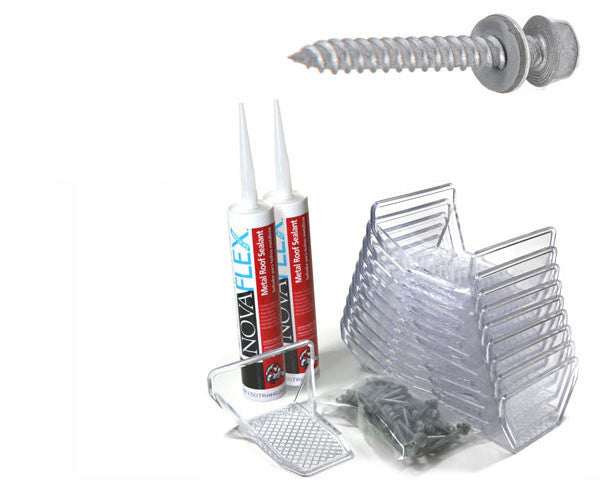 Arrêt-neige SnoBlox Ace en polycarbonate – (12,7 cm de large) Garde-corps uniquement