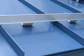 ColorBar Standing Seam Snow Rail Canada | Aluminum Snow Bar