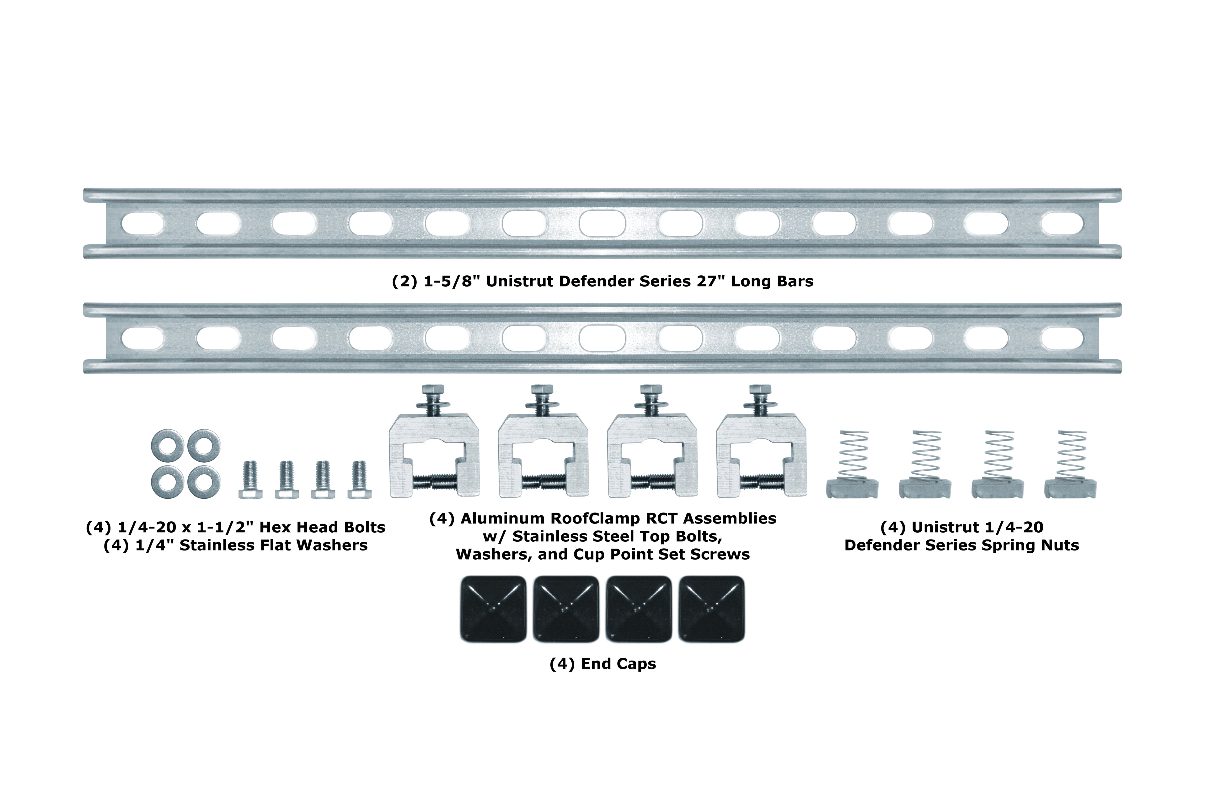 SataMount Support Universel pour Toit à Joint Debout – Fixation Non-Pénétrante Compatible Starlink (Canada)