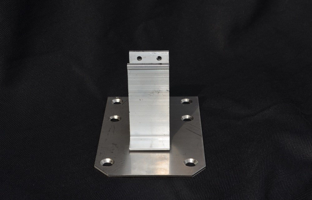 Front View of Membrane Mounting Bracket