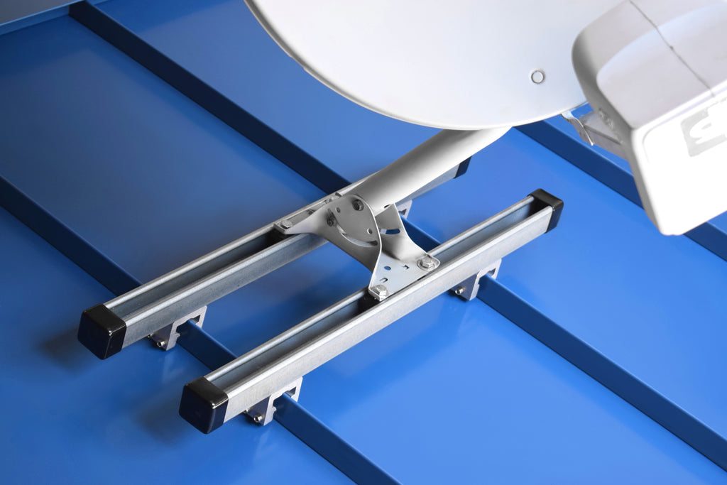 SataMount Support Universel pour Toit à Joint Debout – Fixation Non-Pénétrante Compatible Starlink (Canada)