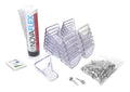 EcoJax screw-down snow guard 25 pack kit with #14 screws, sealant and wipes, ships from Canada