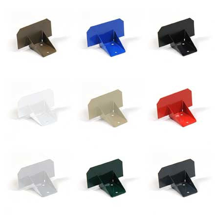 Powder-Coated Metal SnowCatcher™ Snow Guards – Colors (100 Pack)