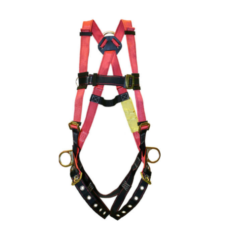 Safety Direct MH1011112 (CLASSE AP) Harnais complet de style parachute universel — Anneaux en D dorsaux et latéraux
